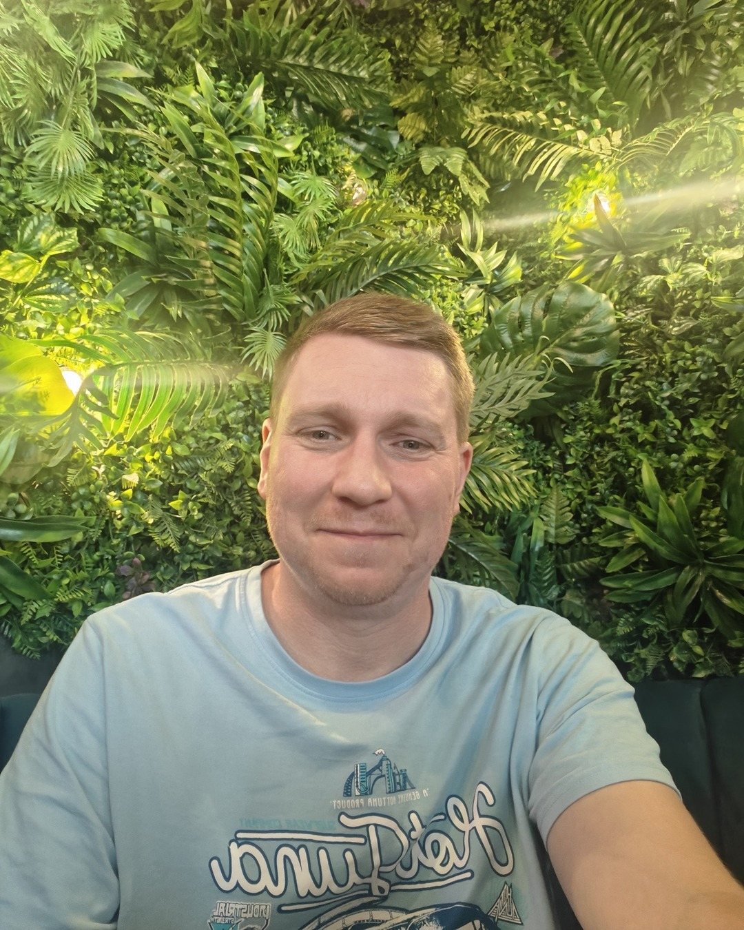 Sam, Spanish teacher in Basildon, smiling