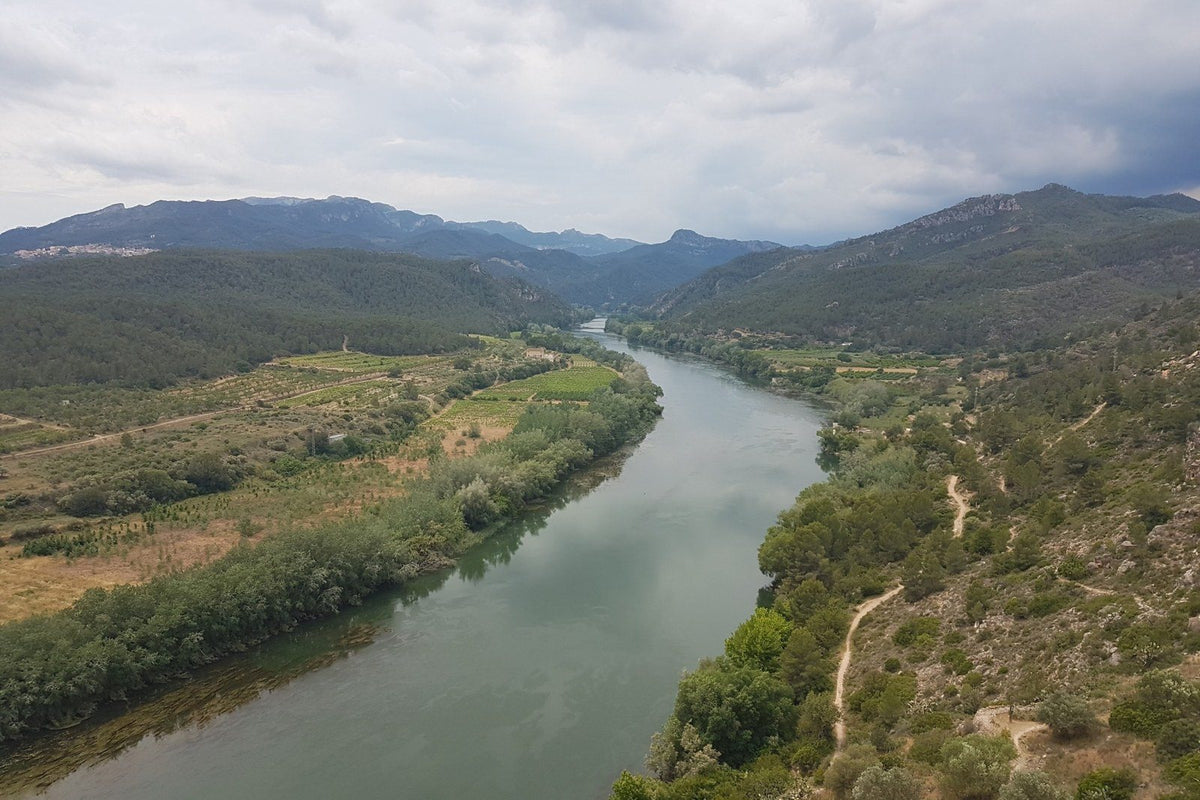 The Ebro valley in Catalonia