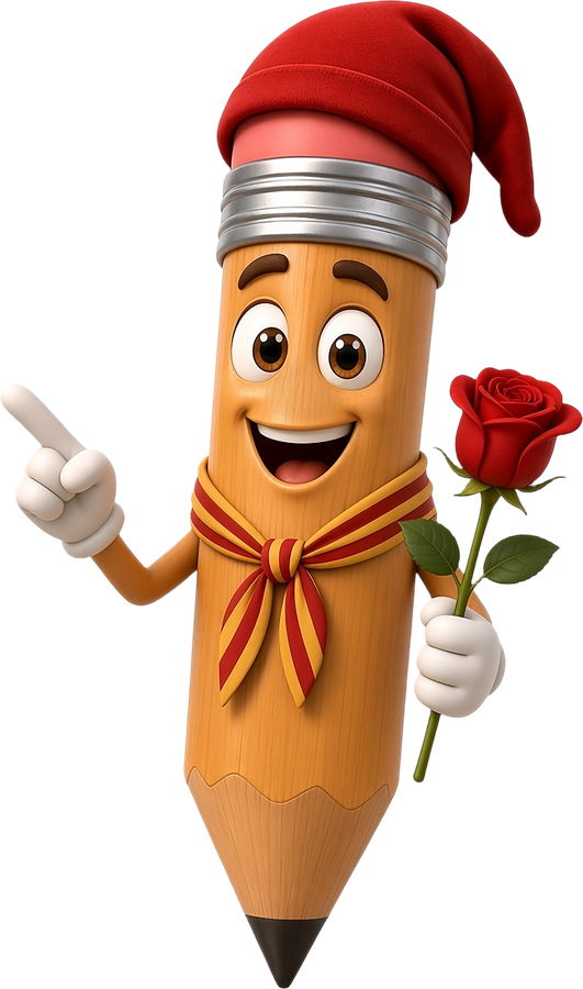 Jordi the Fun Learning Catalan pencil