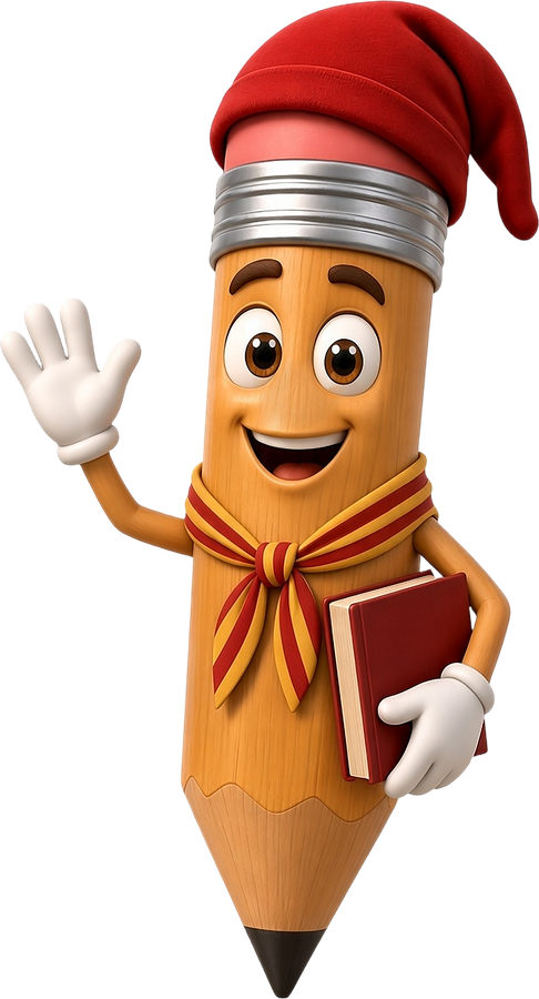Jordi the Fun Learning Catalan pencil
