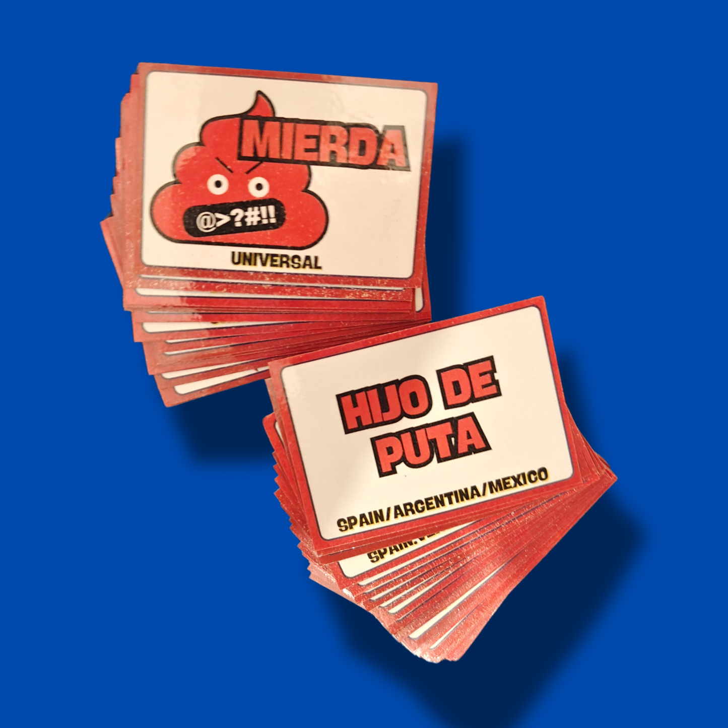 🔥 X-Rated Spanish Flashcards – 48 Double-Sided Explicit Swear / Curse Words & Sentences Cards for Fun, Fluent Learning! 🎉