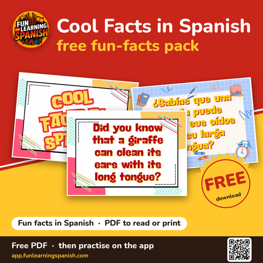 Cool Facts in Spanish: free Spanish PDF download – cover