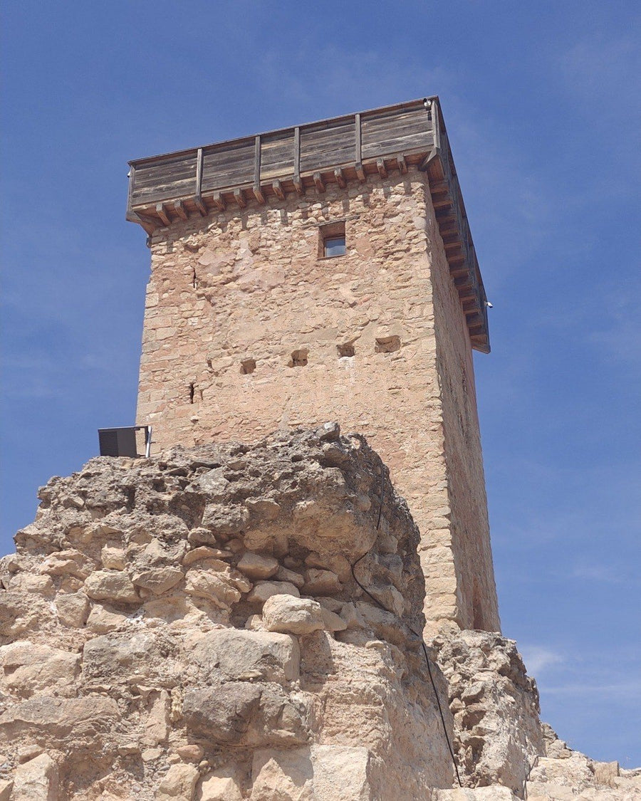 Medieval stone tower in Catalonia