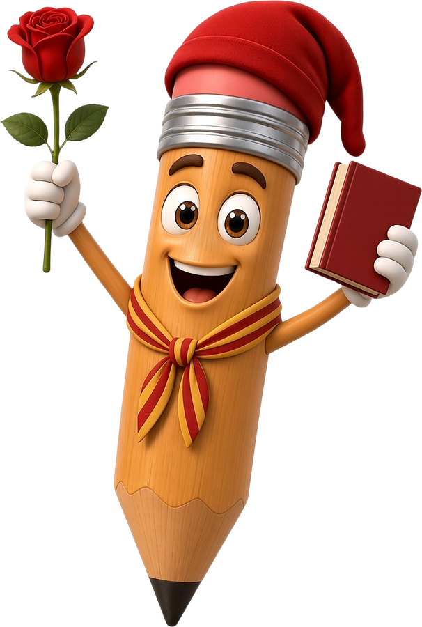 Jordi the Fun Learning Catalan pencil