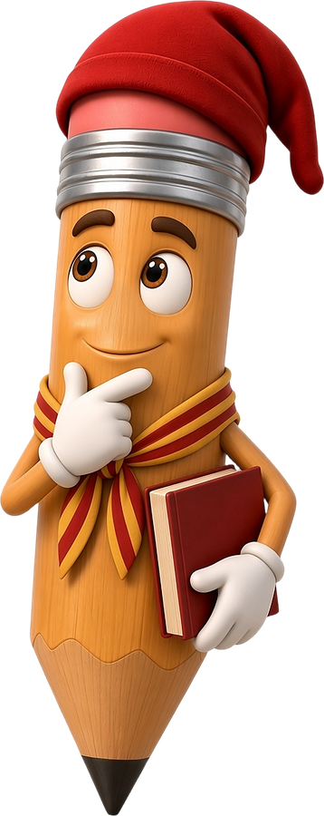 Jordi the Fun Learning Catalan pencil