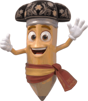 Pico, the Fun Learning Spanish pencil