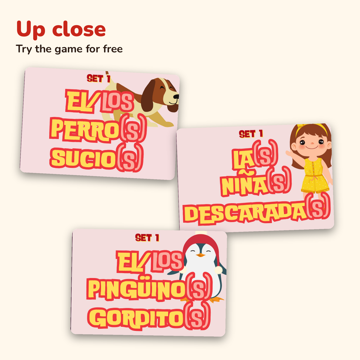 Silly Sentences free mini taster printable cards